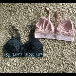 SO Medium Lace Wireless Bras (Set of 2)